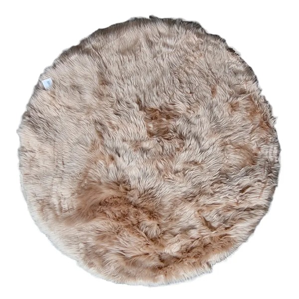 Lve Covor Poliester Imitatie Lana 120x120cm 306-11