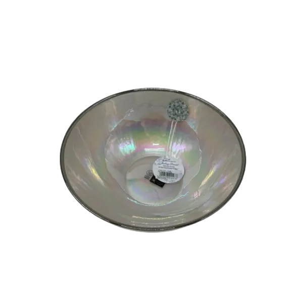 Lve Danny Home Bol Sticla Margini Argintii 24cm Wy048 4-29 2/set