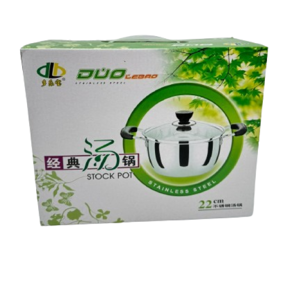 Lve Duo Lebao Oala Inox +capac 22cm 20-4 24/bax