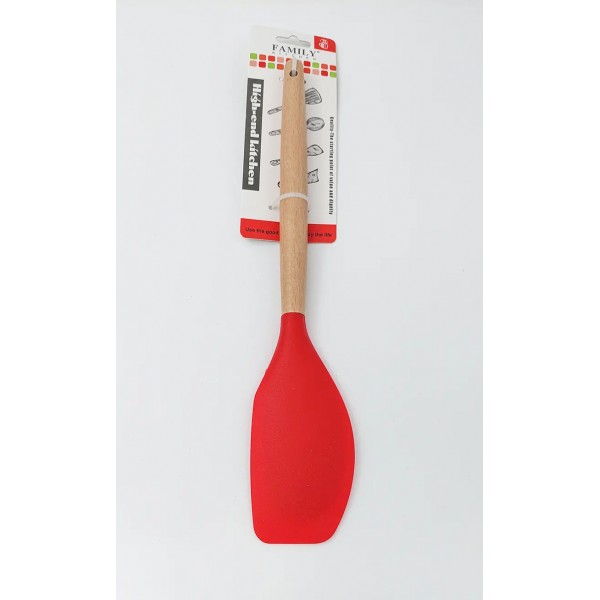 Lve Family Kitchen Spatula Silicon Maner Bambus 11-6