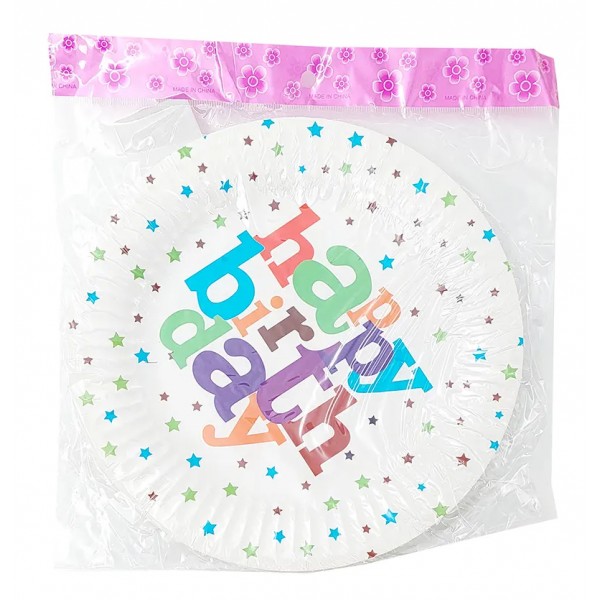 Lve Farfurii Aniversare Carton 23cm 10buc/set 462-18/55/56