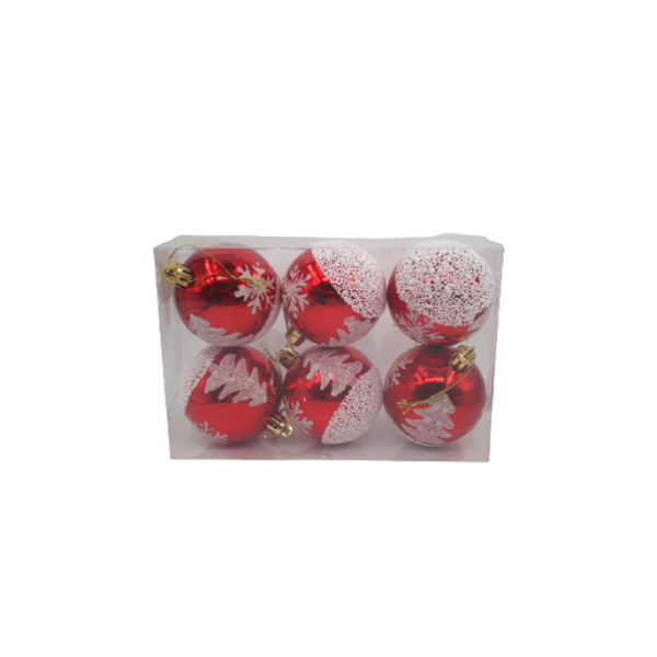 Lve Globuri Craciun 6buc/set 471-3 Lve Globuri Craciun 6buc/set 471-3