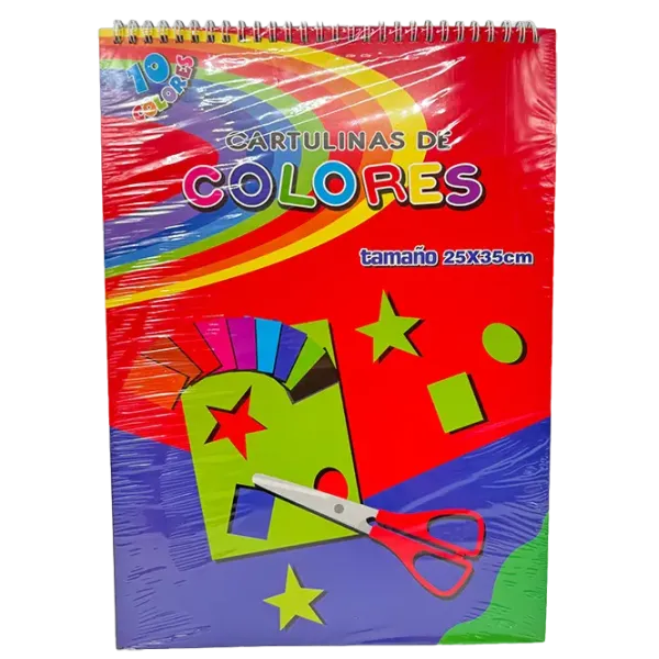 Lve Hartie Colorata Asortata 10culori 25x35cm 4606--18