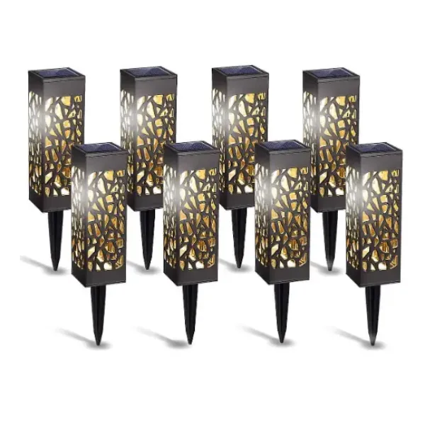 Lve Lampa Solara Exterior Set 8buc 54-12