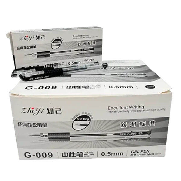 Lve Pixuri Cu Gel Negru G-009 0.5mm 12buc/set 1139-84 Lve Pixuri Cu Gel Negru G-009 0.5mm 12buc/set 1139-84