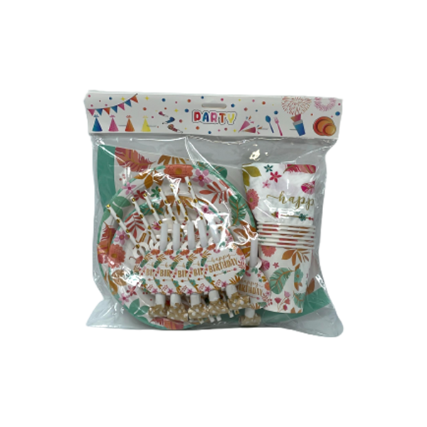 Lve Set Accesorii Party Din Carton Pt 6 Persoane 603-10