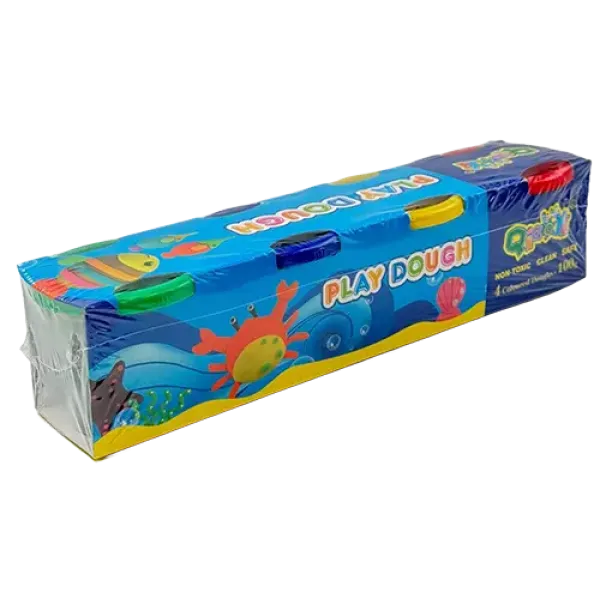 Lve Set Platilina Play Dough 4culori X100g 4317-30 Lve Set Platilina Play Dough 4culori X100g 4317-30