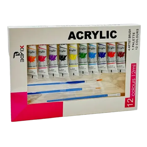 Lve Set Acuarele/tempera Acrilic+paleta+pensule 1885-32 Lve Set Acuarele/tempera Acrilic+paleta+pensule 1885-32