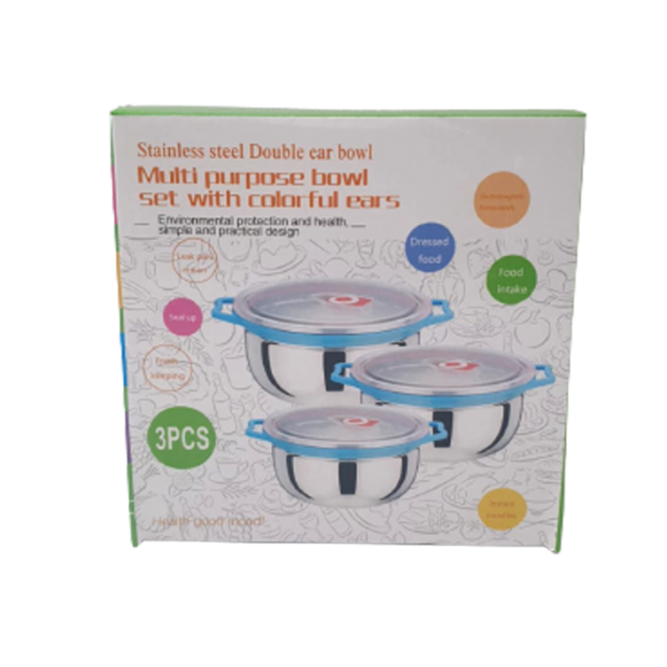 Lve Set Casolete Inox 3pcs 30-17