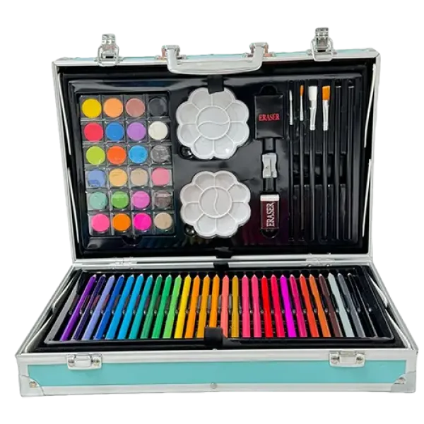 Lve Set De Pictura/colorat 145piese Pentru Copii Tip Valiza 2049-53 6/bax