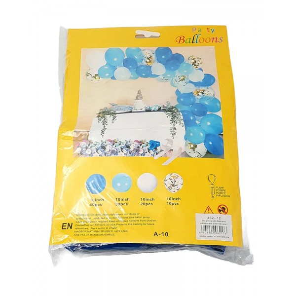 Lve Set Ghirlanda Baloane Aniversare Div Culori 462-12 Lve Set Ghirlanda Baloane Aniversare Div Culori 462-12