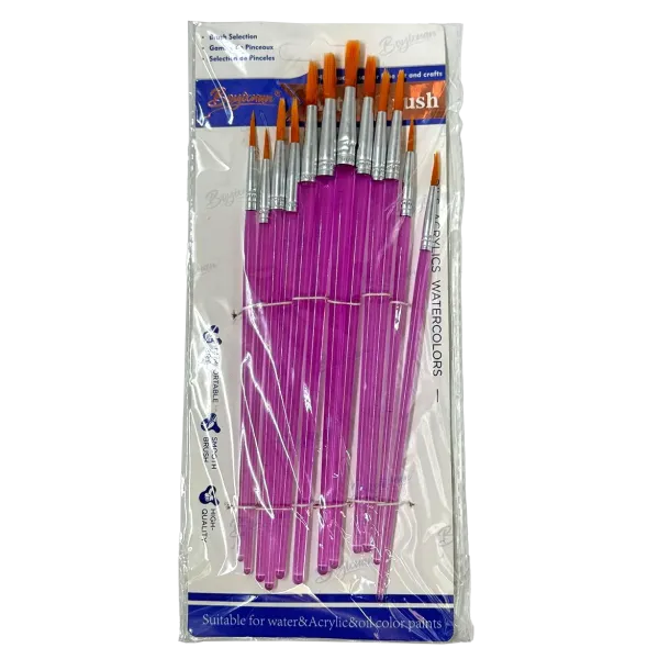 Lve Set Pensule Pictura Artist Brush 12buc/set 1885-54 Lve Set Pensule Pictura Artist Brush 12buc/set 1885-54