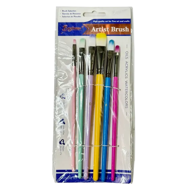 Lve Set Pensule Pictura Artist Brush 6buc/set 1885-23 Lve Set Pensule Pictura Artist Brush 6buc/set 1885-23