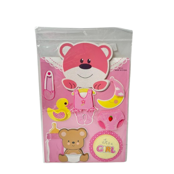 Lve Sticker Camera Copii Baby Girl 40x30cm 14-11 12/folie 600/bax Lve Sticker Camera Copii Baby Girl 40x30cm 14-11 12/folie 600/bax