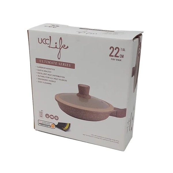 Lve Ucc Life Cratita Aluminiu Cu Manere+capac 20cm 555-11 Lve Ucc Life Cratita Aluminiu Cu Manere+capac 20cm 555-11