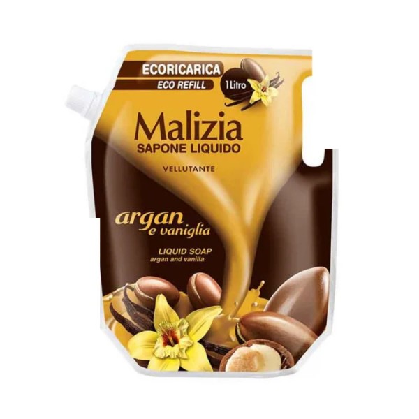 Malizia Sapun Lichid Rezerva Argan&vanilla 1000ml 10/bax