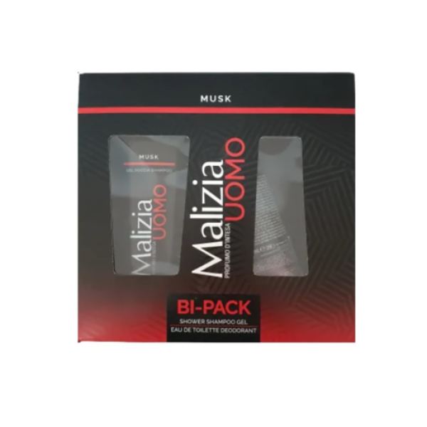 Malizia Set Men Musk (gel Dus+deo) 12/bax