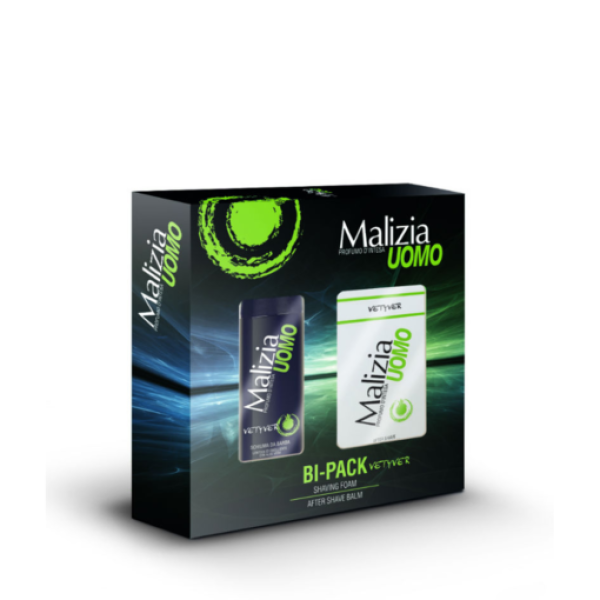 Malizia Set Men Vetyver (after+spuma Ras) 12/bax