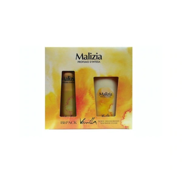 Malizia Set Women Argan&vanilla (deo+gel Dus) 12/bax
