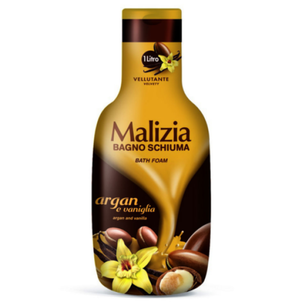 Malizia Spumant Baie Argan&vanilla 1000ml 12/bax
