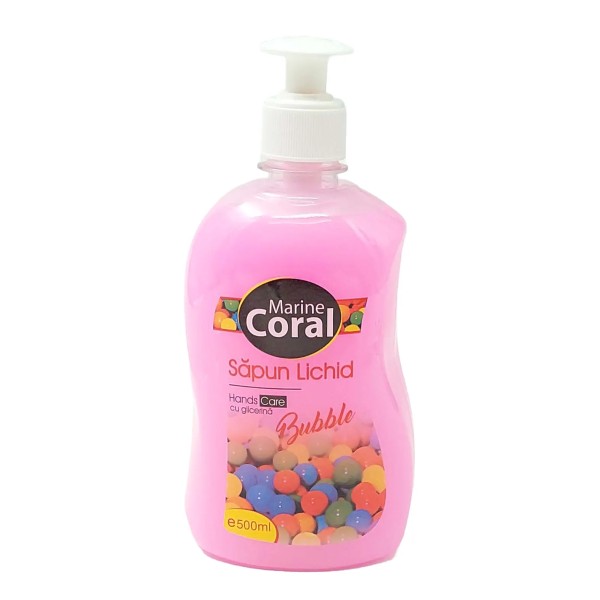Marine Coral Sapun Lichid Pompita Bubble Cu Glicerina 500ml 12/bax