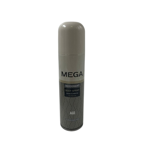 Mega Deodorant Spray Woman Age 150ml 6/bax