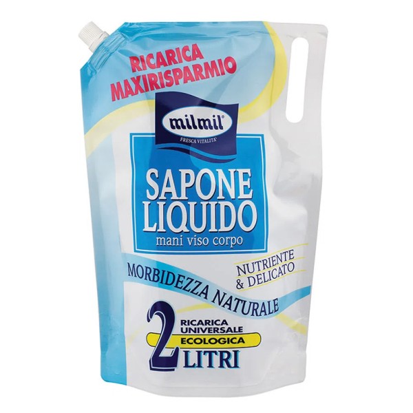Milmil Sapun Lichid Rezerva Nutriente&delicato 2l 8/bax