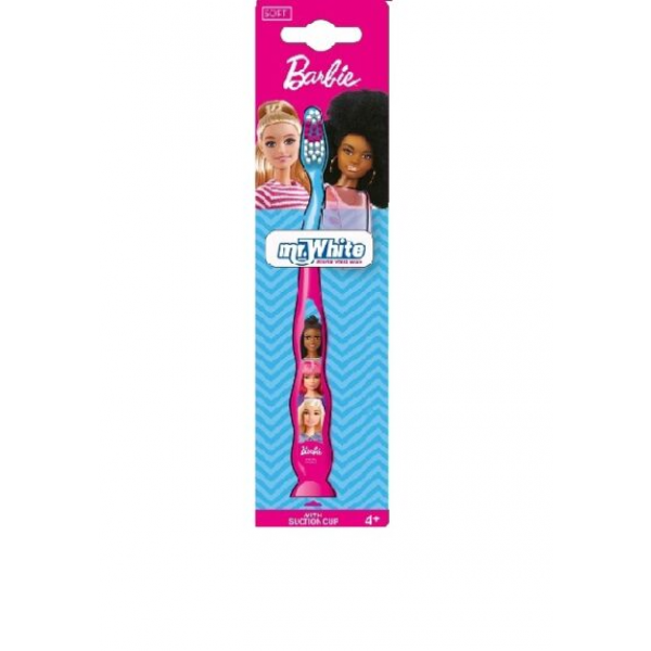 Mr.white Periuta Dinti Kids 3+ Cu Cronometru Luminos Barbie 12/bax
