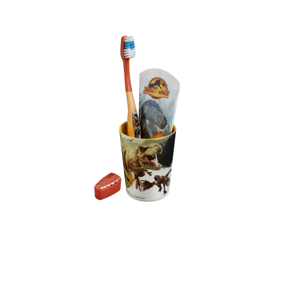 Mr.white Set Igiena Dentara Calatorie Kids Jurassic World 12/bax