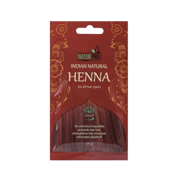 Naturpro Vopsea Henna Indiana Pentru Par 25gr 10/set