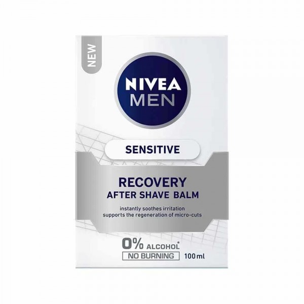 Nivea After Shave Balm Sensitive Recovery 100ml 12/bax