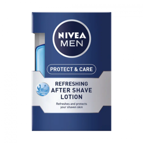 Nivea After Shave Lotion Protect&care Aloe Vera 100ml 12/bax