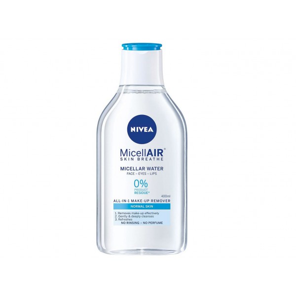 Nivea Apa Micelara 3in1 Normal Skin 400ml 10/bax