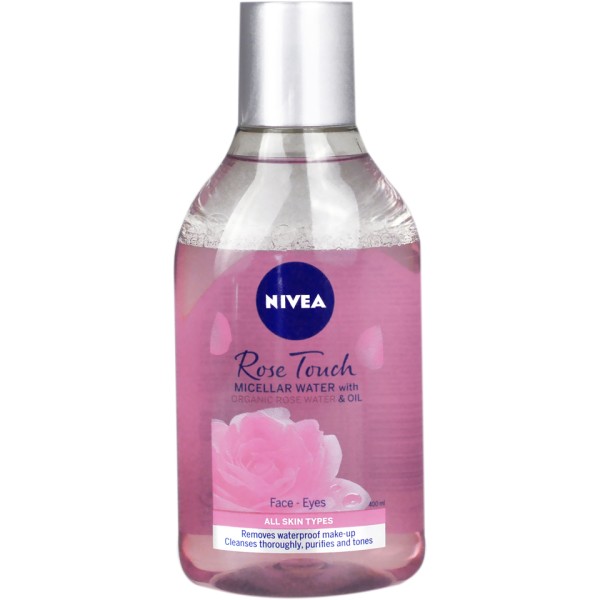 Nivea Apa Micelara Organic Rose Water 400ml 12/bax