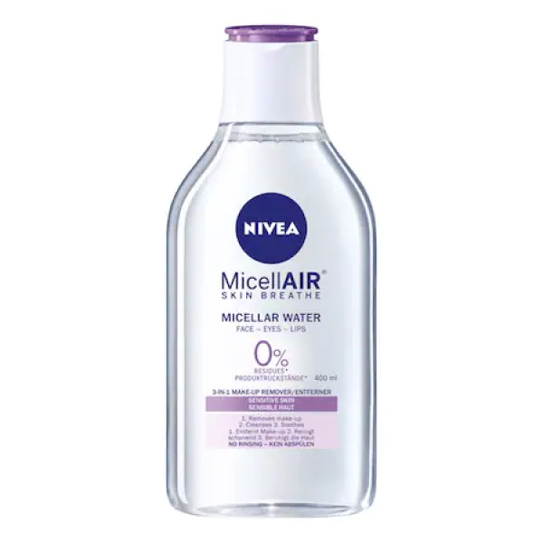 Nivea Apa Micelara Sensitive Skin 400ml 10/bax