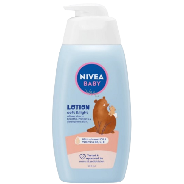 Nivea Baby Lotiune Corp Soft&light 500ml 12/bax Nivea Baby Lotiune Corp Soft&light 500ml 12/bax