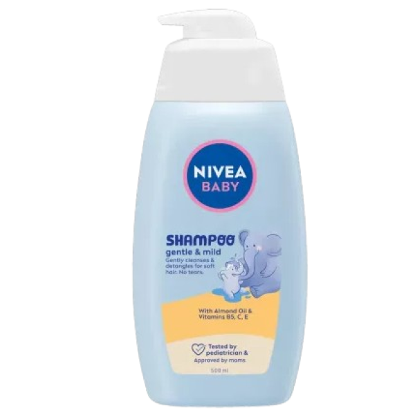 Nivea Baby Sampon Gentle&mild 500ml 6buc/set 12/bax