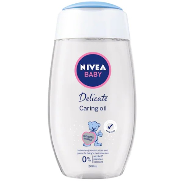 Nivea Baby Ulei Delicat Corp 200ml 6buc/set 12/bax