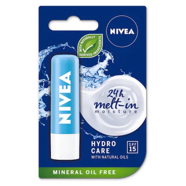 Nivea Balsam Buze Hydro Care 4.8gr 12/bax