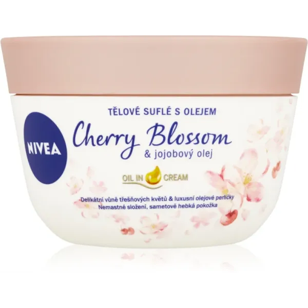 Nivea Crema Corp Cherry Blossom&jojoba Oil 200ml 24/bax