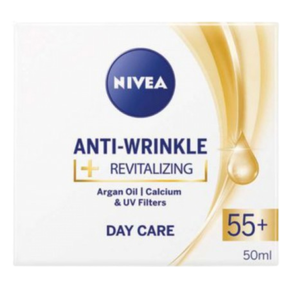 Nivea Crema Fata Anti Rid Revitalizare Zi 55+spf15 50ml 3buc/set