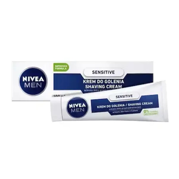 Nivea Crema Ras Sensitive 100ml 24/bax