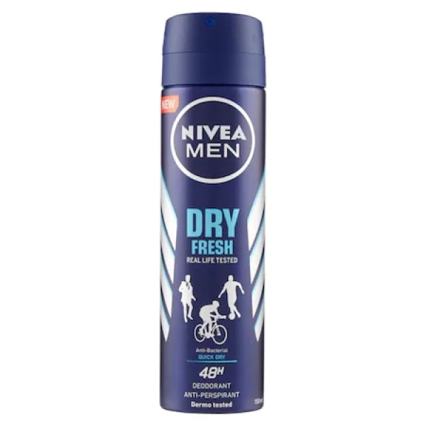 Nivea Deo Men Dry Fresh 150ml 6/bax