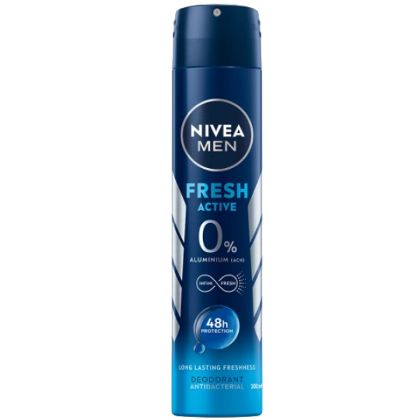 Nivea Deo Men Fresh Active 200ml 6buc/set 12/bax