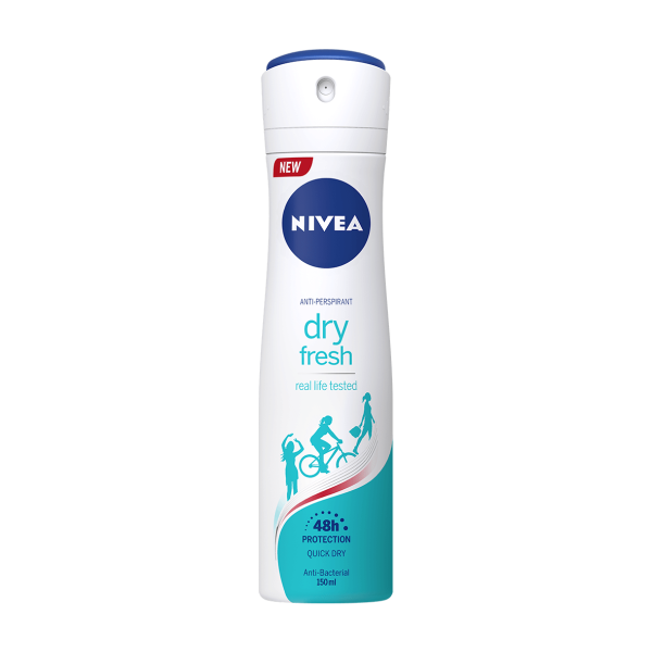 Nivea Deo Women Dry Fresh 150ml 6/bax