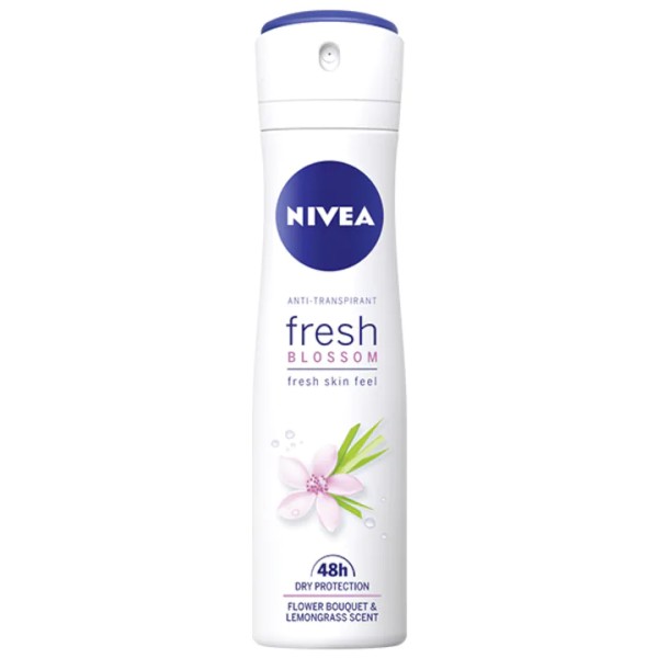 Nivea Deo Women Fresh Blossom 150ml 12/bax