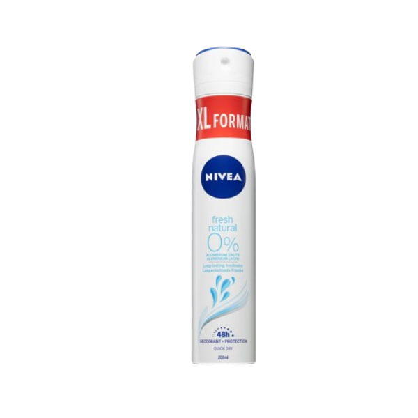 Nivea Deo Women Fresh Natural 200ml 12/bax