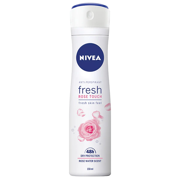 Nivea Deo Women Fresh Rose Touch 150ml 30/bax