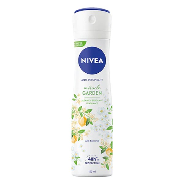 Nivea Deo Women Miracle Garden Jasmine&bergamot 150ml 6buc/set 30/bax