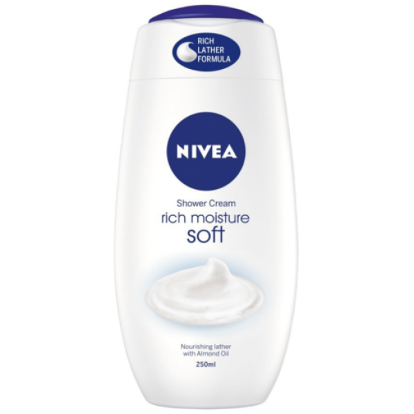 Nivea Gel Dus Creme Soft 750ml 12/bax